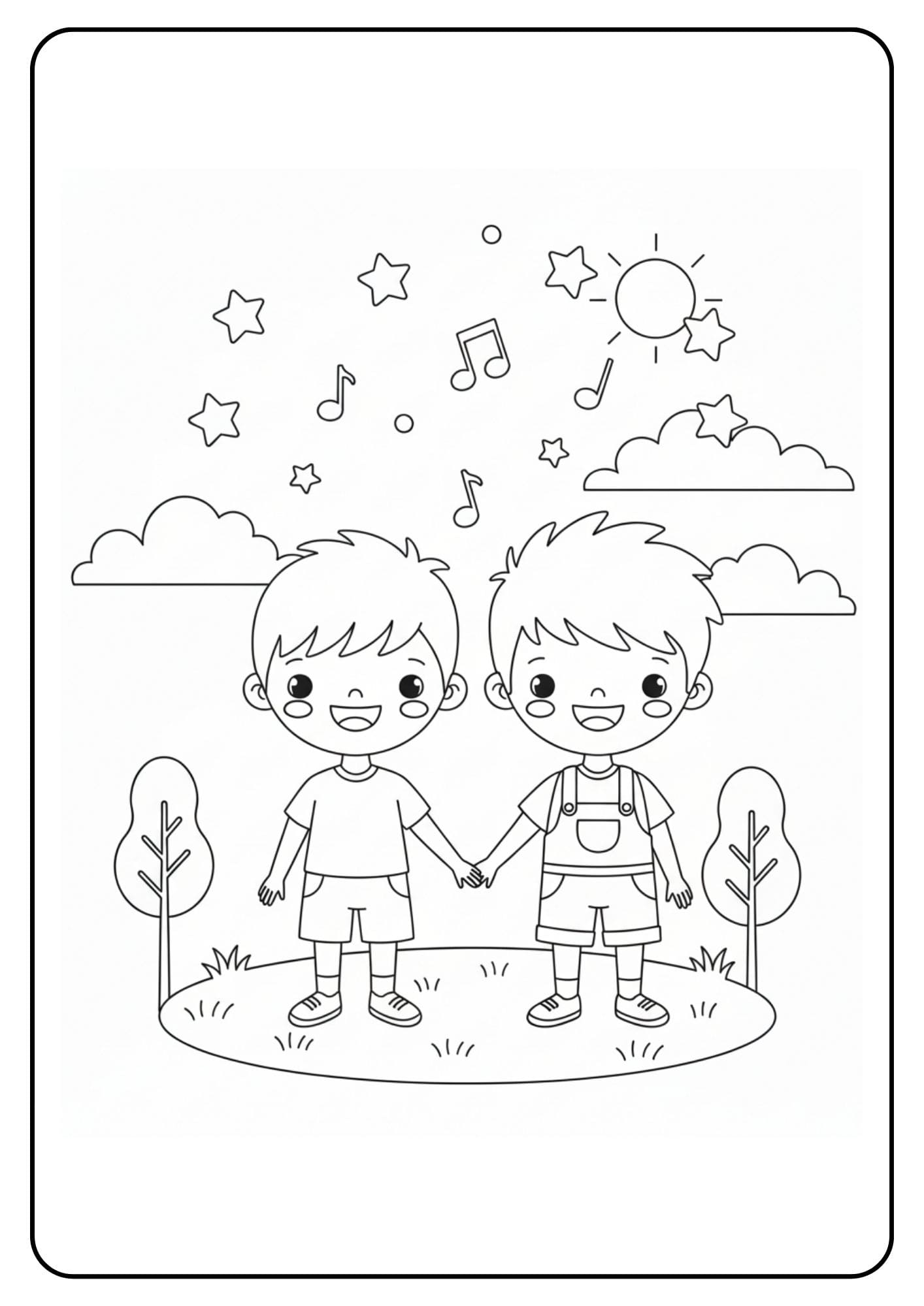 BFF schattig feest duo