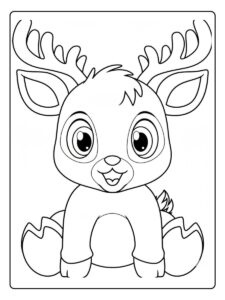 Gratis kleurplaat schattige diertjes