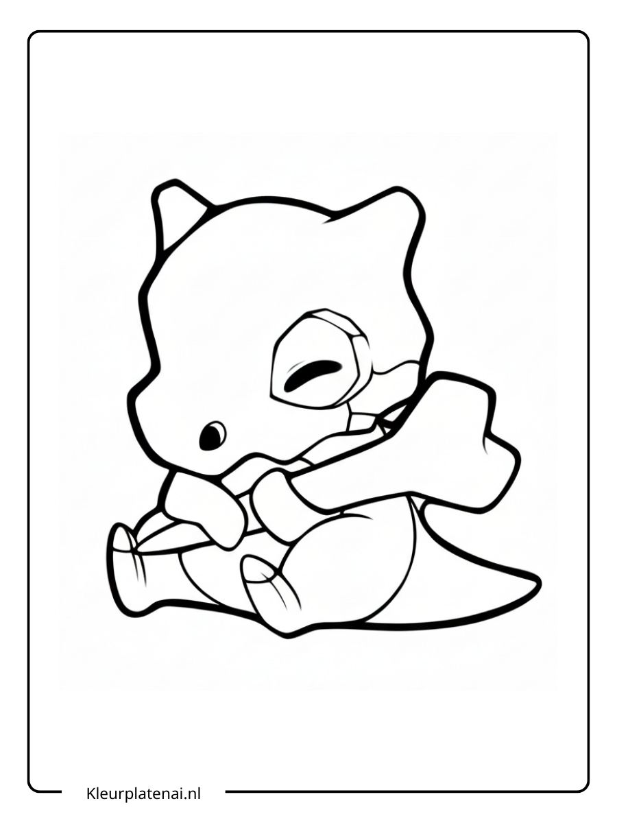 Kleurplaat Pokemon Schattig (5)
