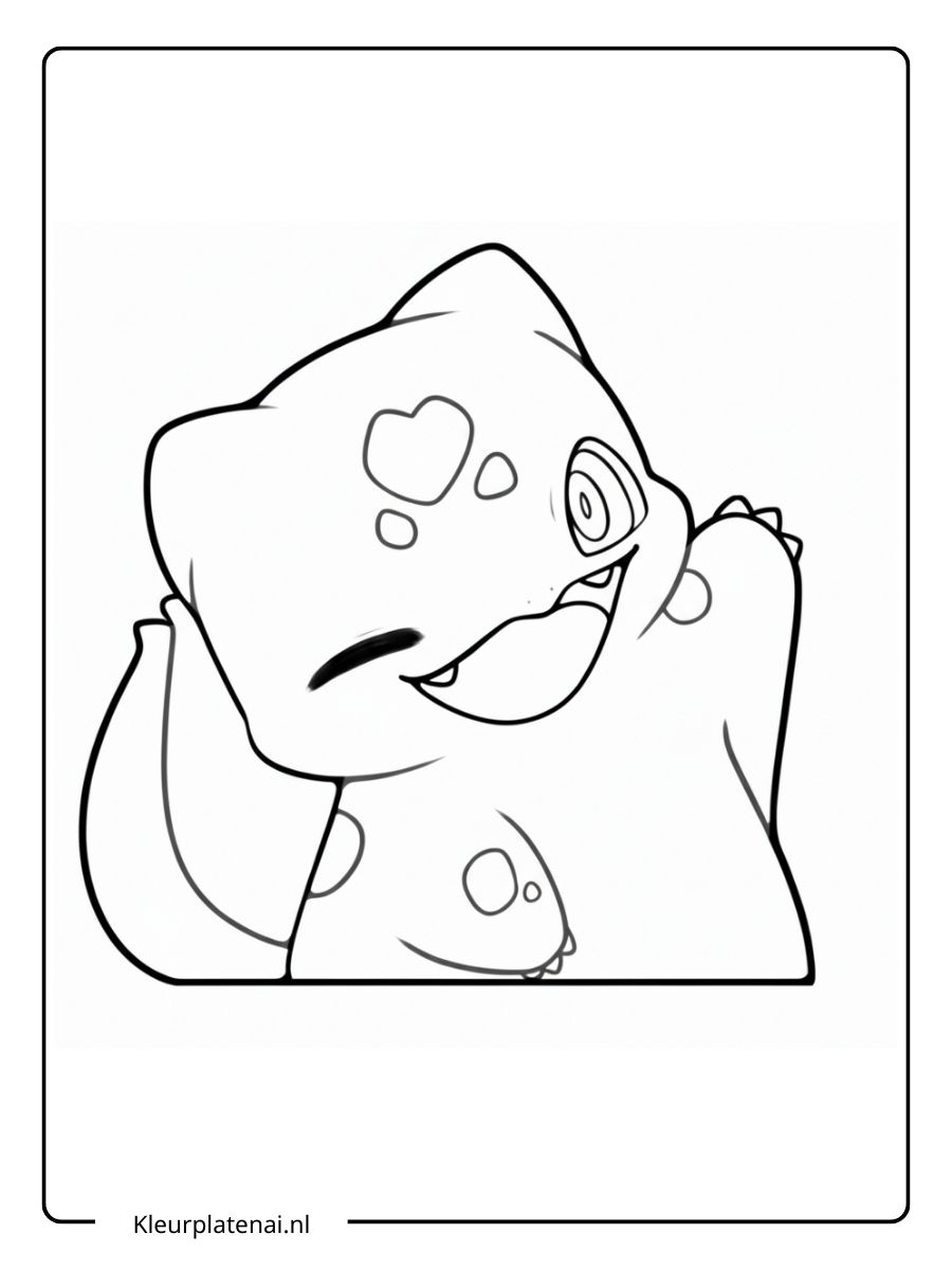 Kleurplaat Pokemon Schattig (9)