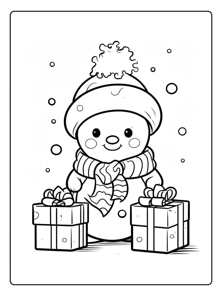 Kleurplaat Schattig (7)