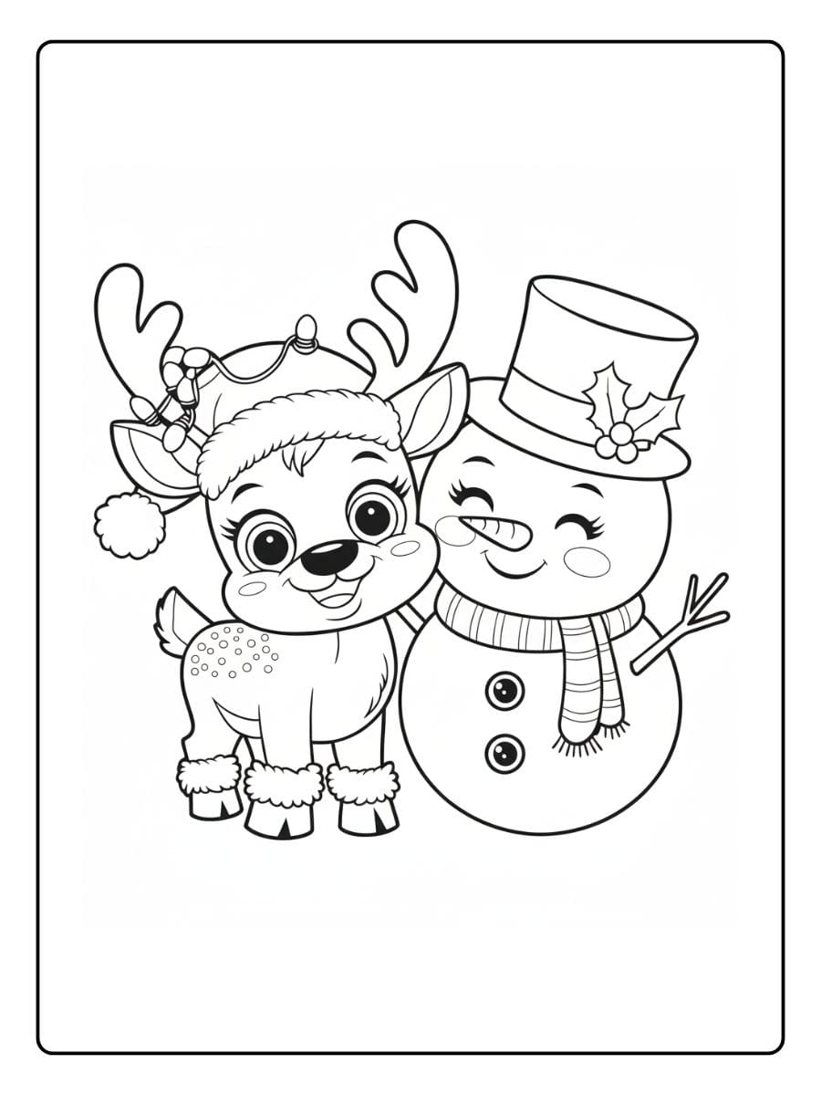 Kleurplaat Schattig (8)