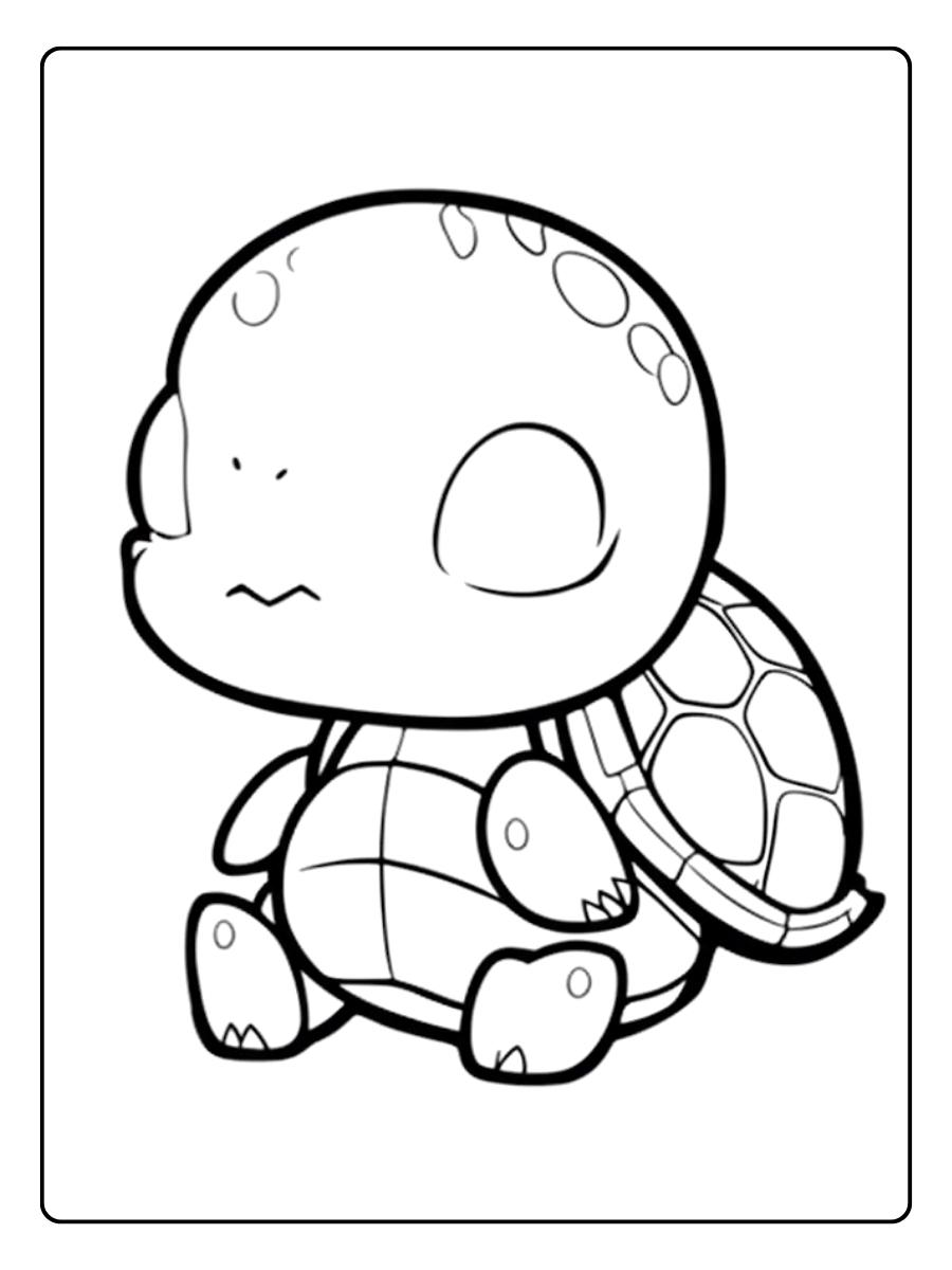 Kleurplaat Schattig Dierenduo