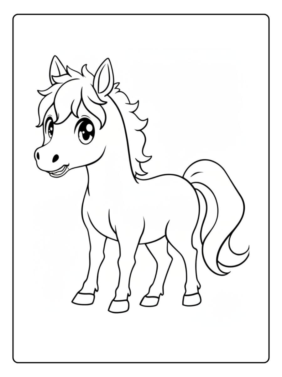 Kleurplaat Schattige Dieren (6)