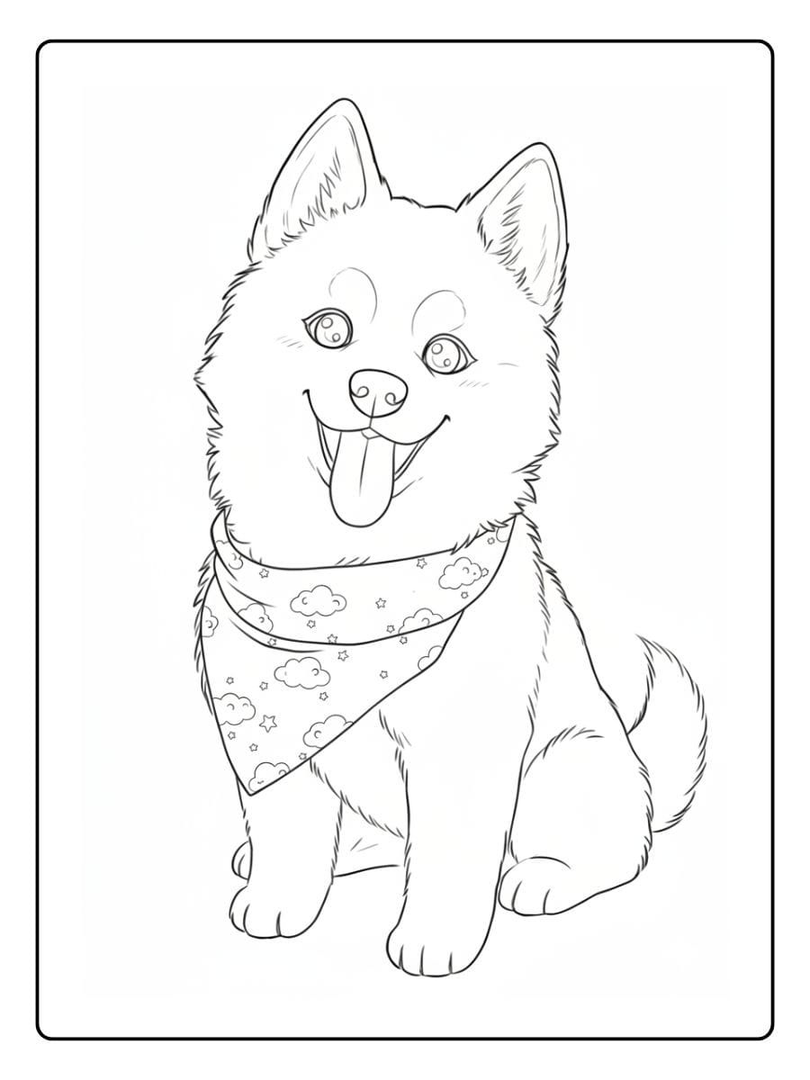 Kleurplaat Schattige Diertjes (7)