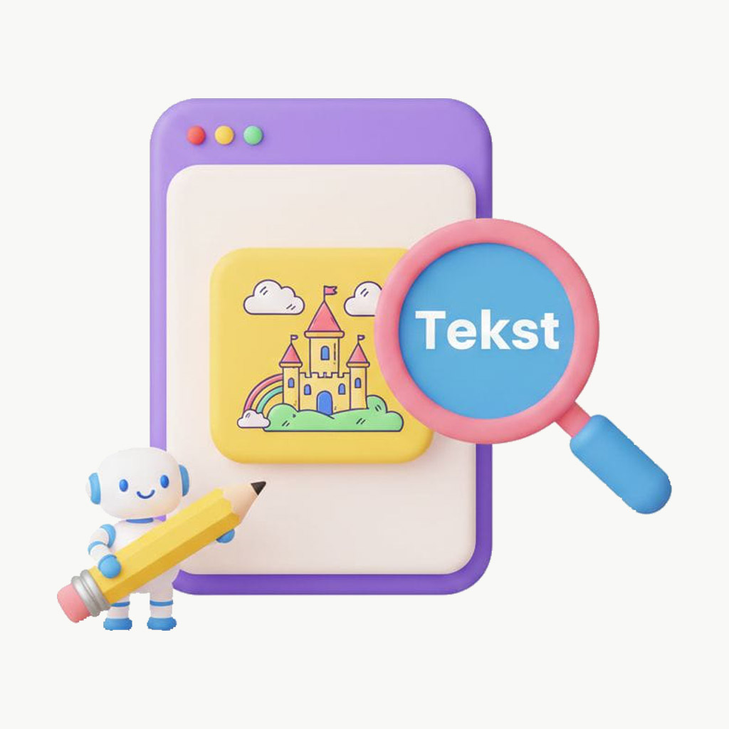 Tekst naar kleurplaat 1