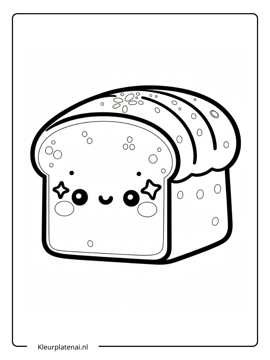 kleurplaten schattig eten (16)