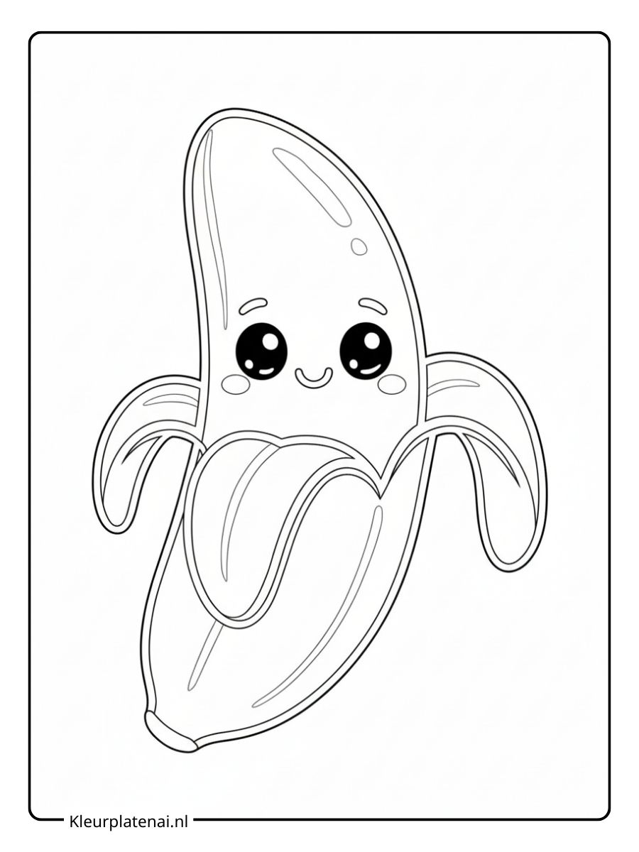 kleurplaten schattig eten