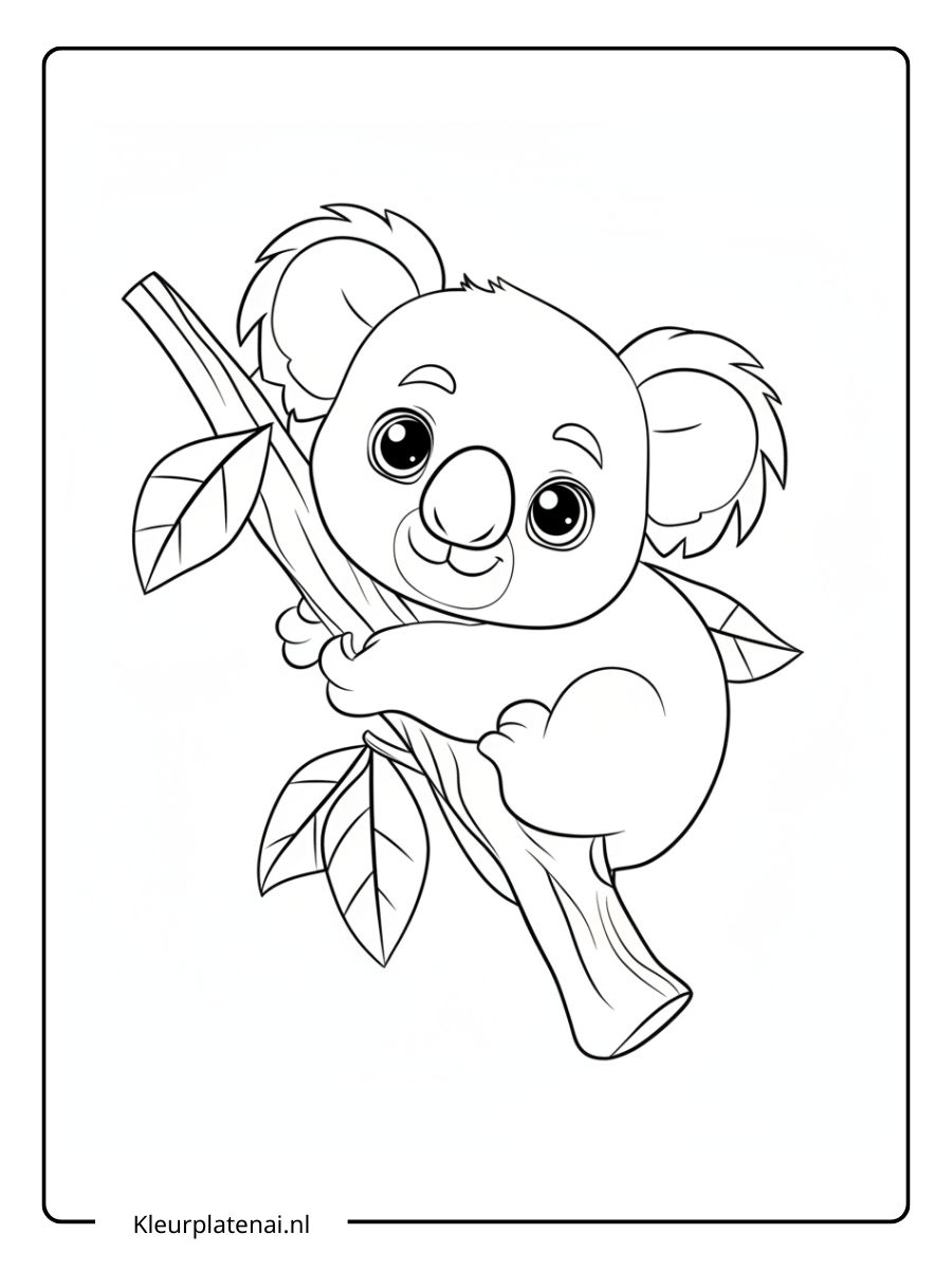 Beren Kleurplaat (10)