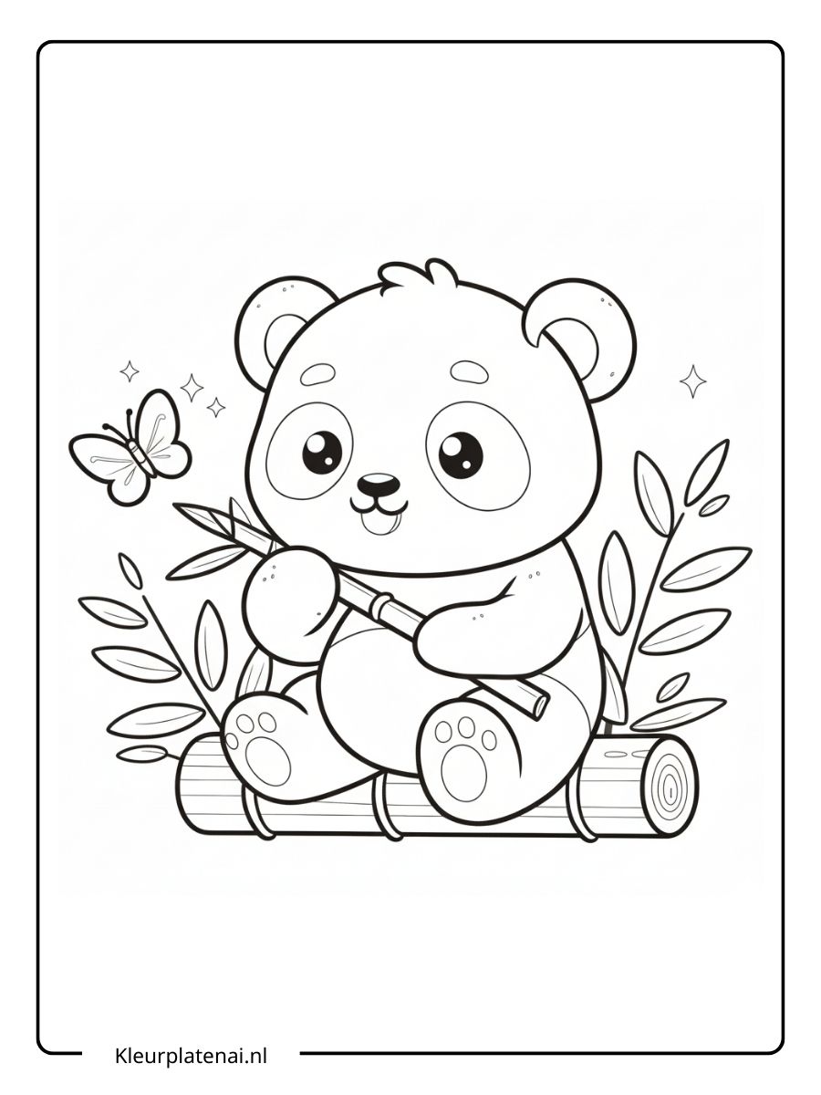 Beren Kleurplaat (12)