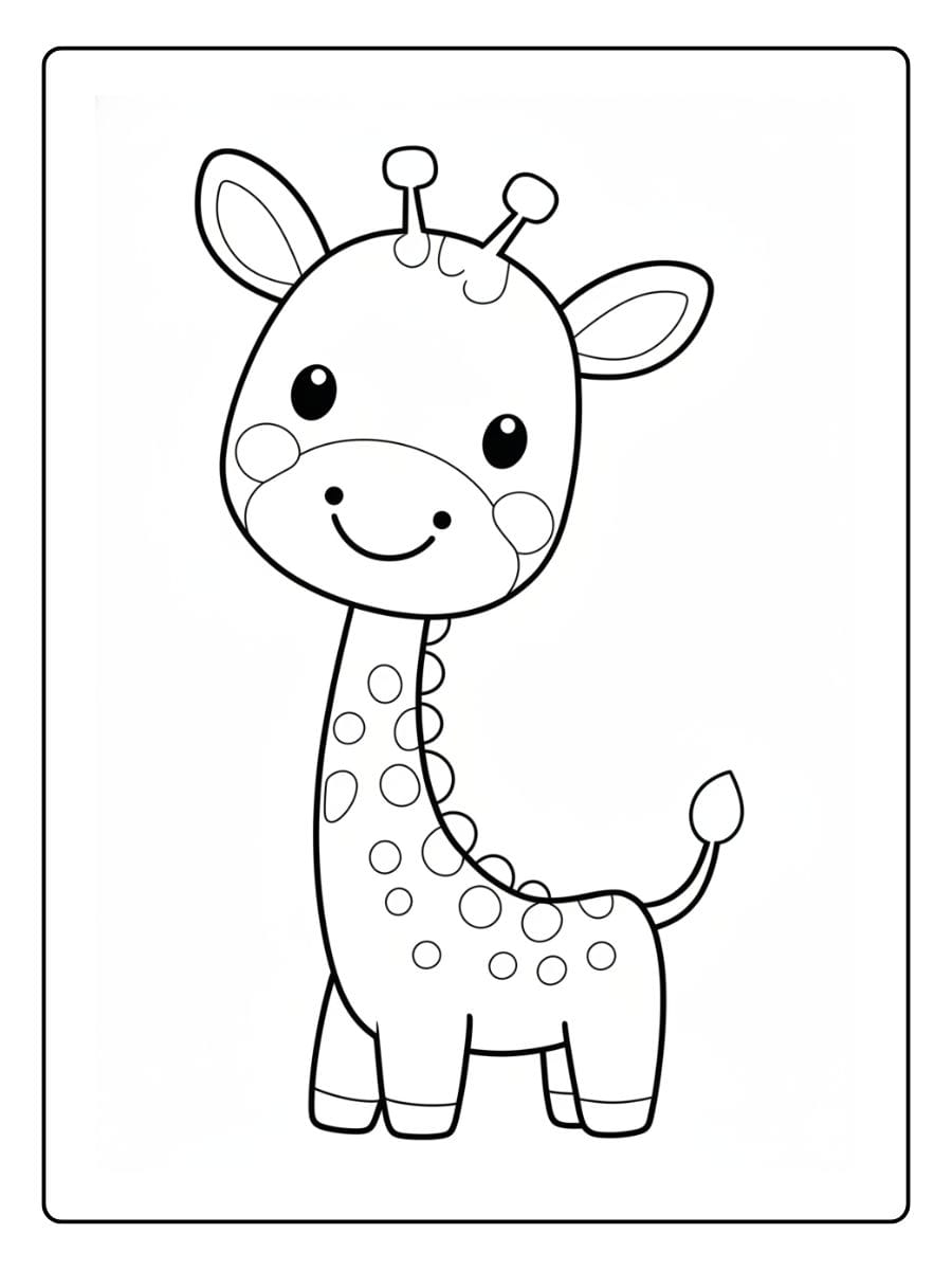 Dierentuin Kleurplaat (10)