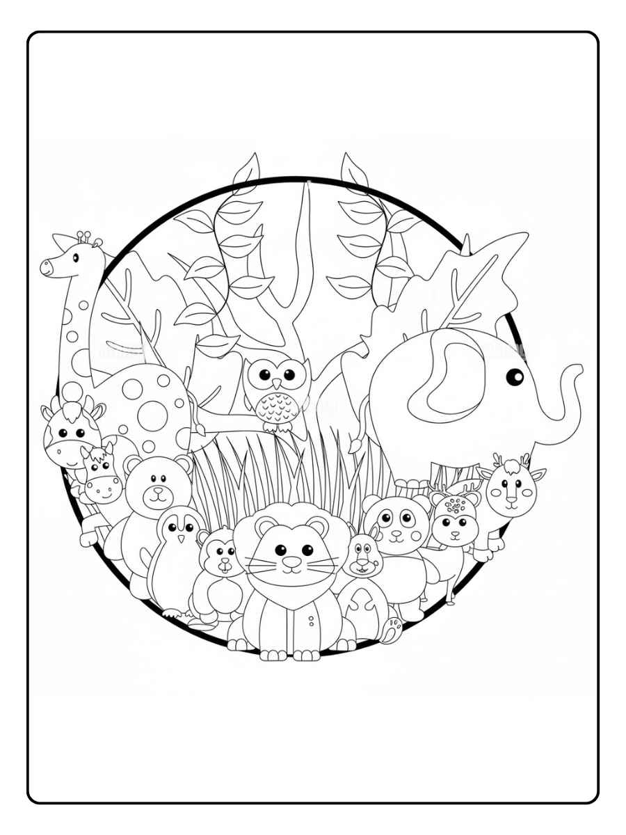 Dierentuin Kleurplaat De Fantastische Beesten