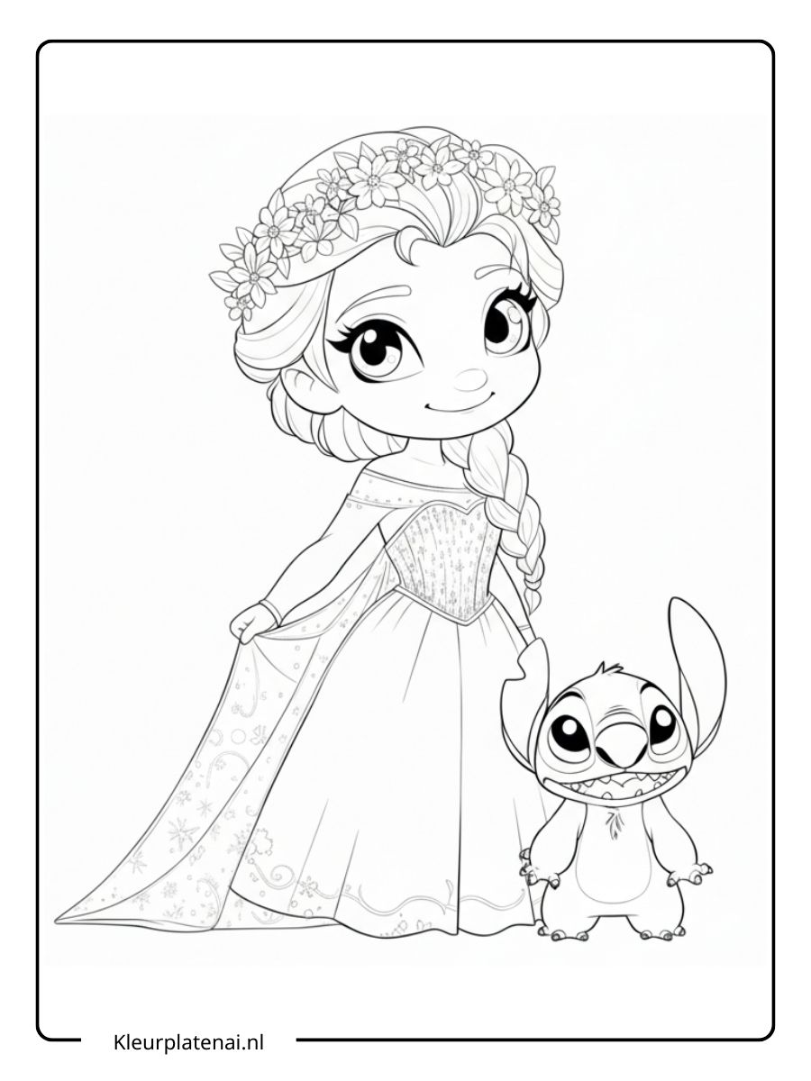 Elsa Kleurplaat (12)