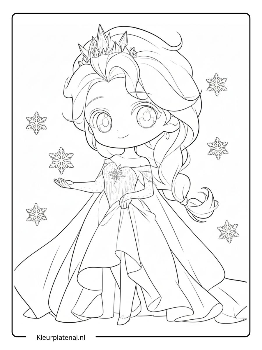 Elsa Kleurplaat (15)
