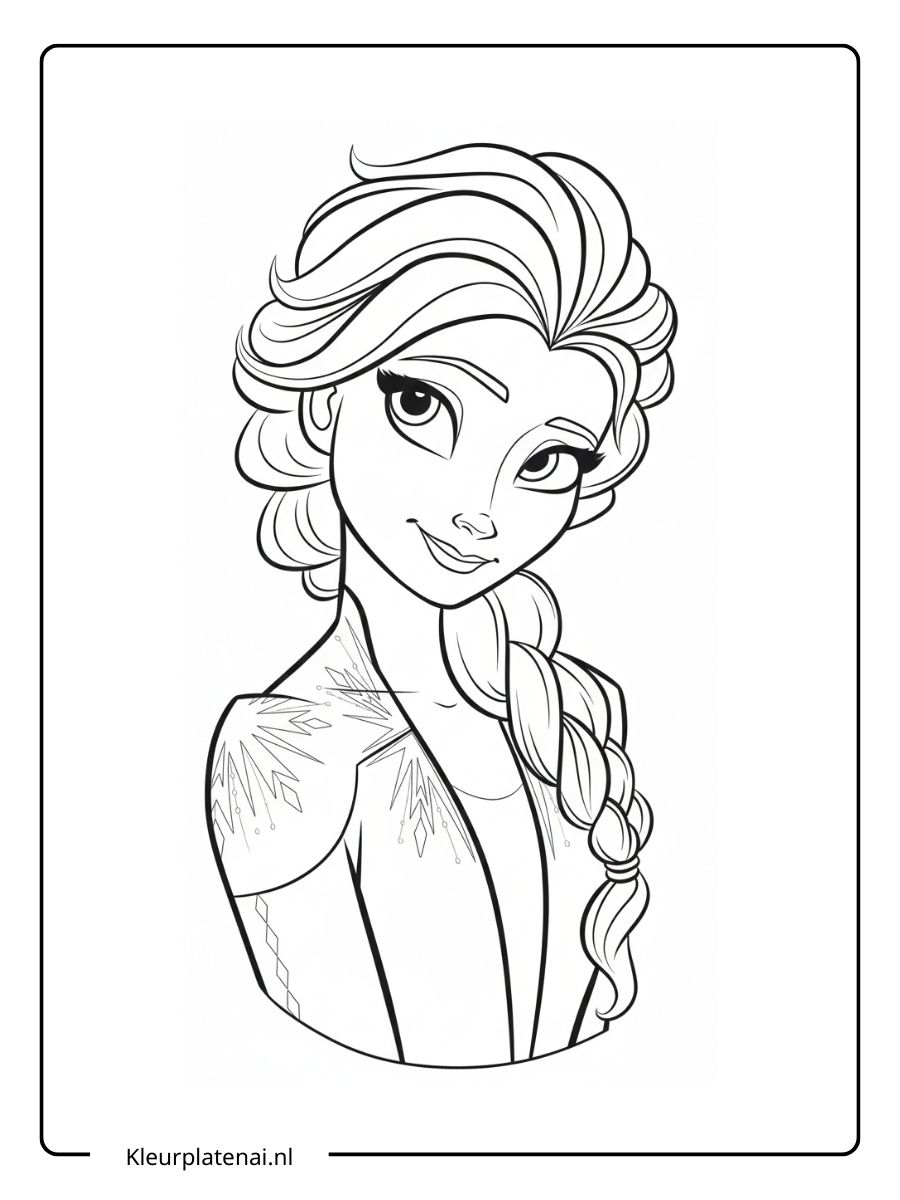 Elsa Kleurplaat (8)