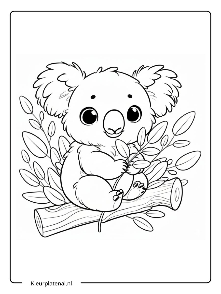 Kleurplaat Dieren 13