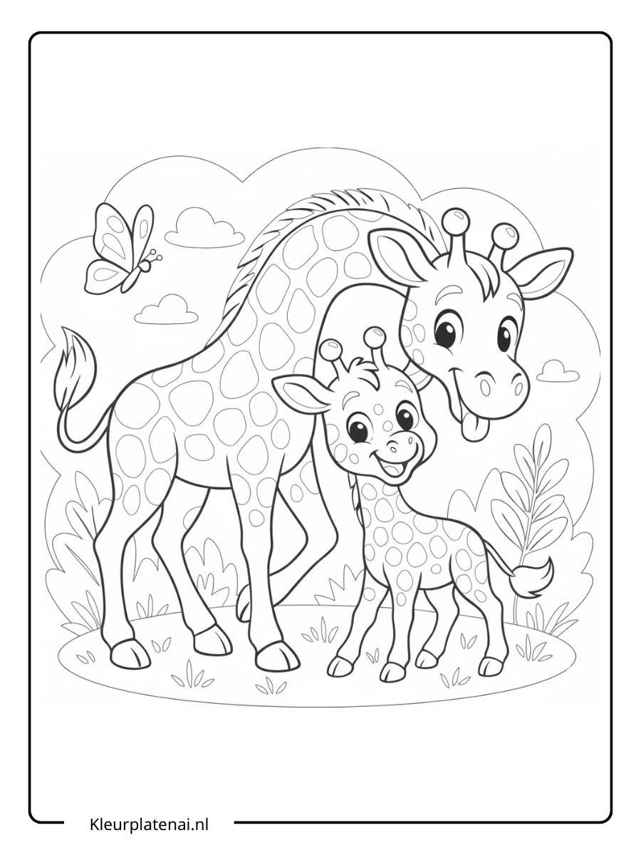 Kleurplaat Dieren 2