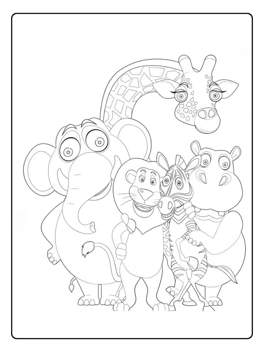 Kleurplaat Dieren De Magische Wezens van de Droomwereld