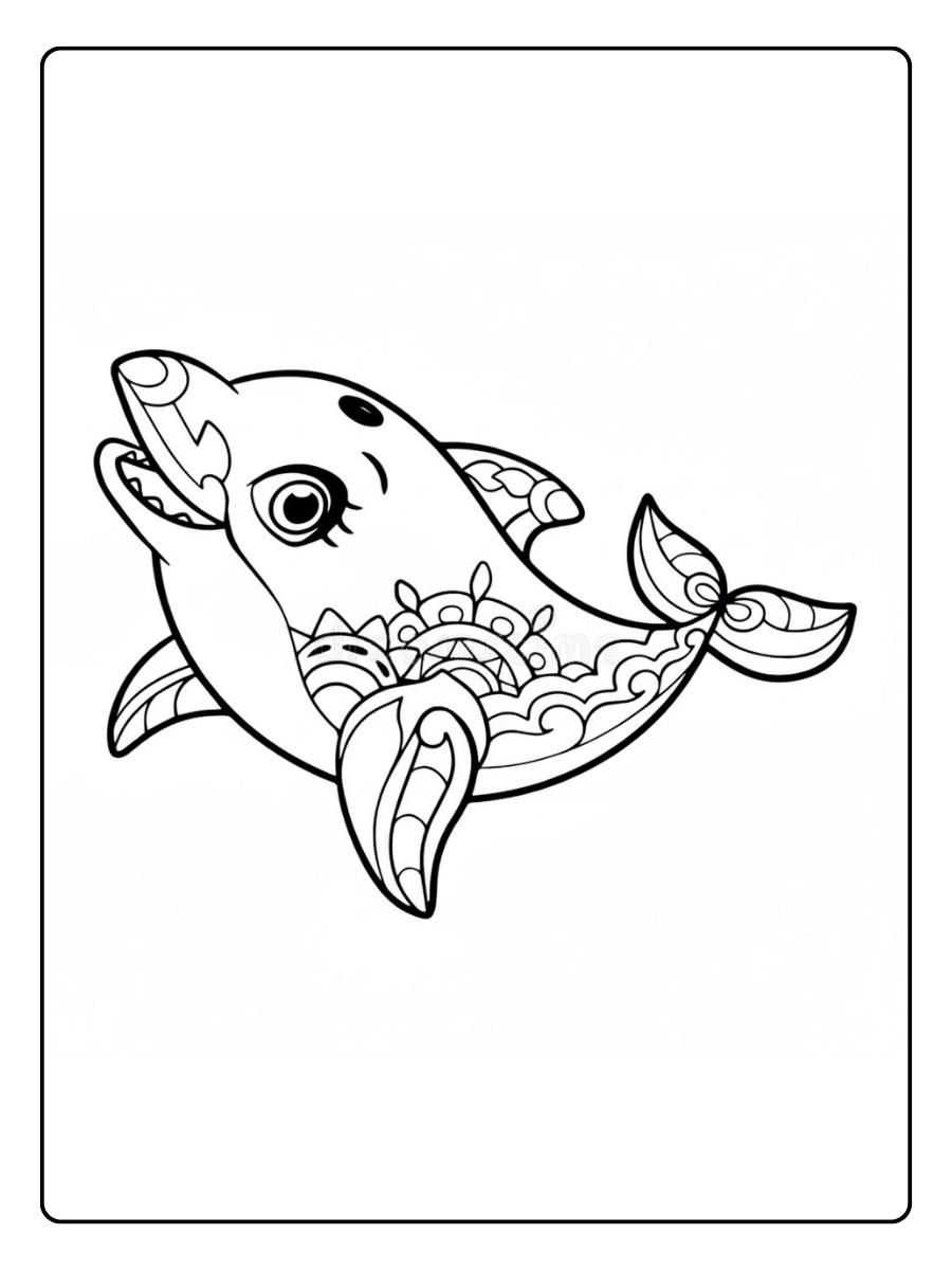 dierentuin scène mandala kleurplaat dieren mandala